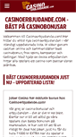 Mobile Screenshot of casinoerbjudande.com